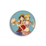 Broche One Piece Luffy et Nami