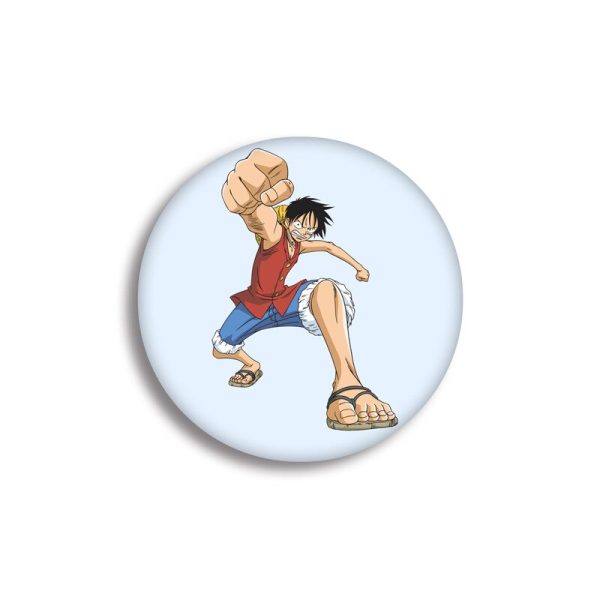 Broche One Piece L'attaque Ardente de Luffy