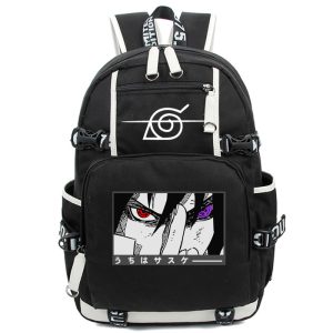 Sac à dos Naruto Sasuke Rinnegan et Sharingan