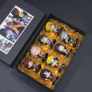 Boîte Naruto avce 8 mini Figurines