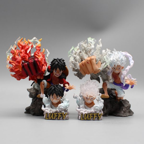 Figurine One Piece Luffy Gear 5 Nika