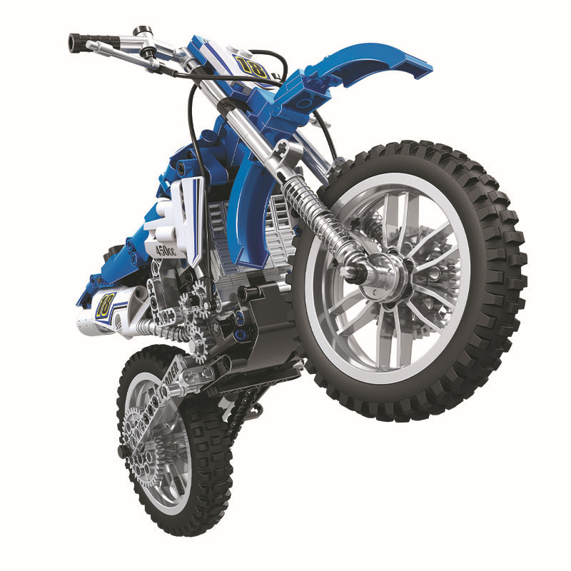 Moto Cross compatible avec briques LEGO Technic – Image 2
