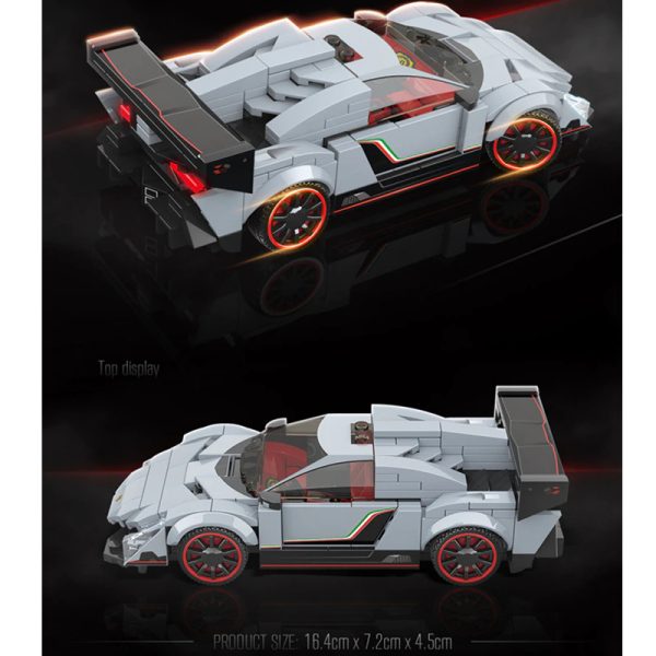 Voiture Sport Lego Technic Modele 9600 – Image 2