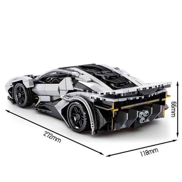 Voiture Sport Lego Technic Modele 9600 – Image 3