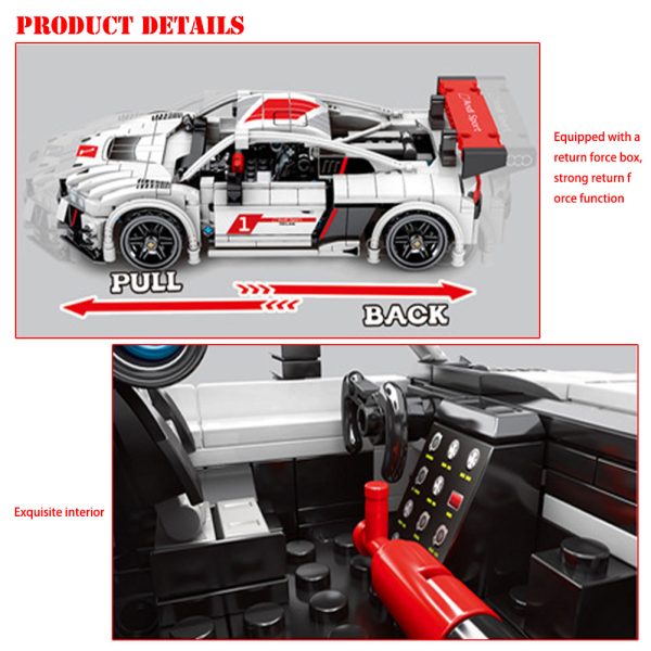 Lego Technic Voiture – super-voiture A8 – Image 4