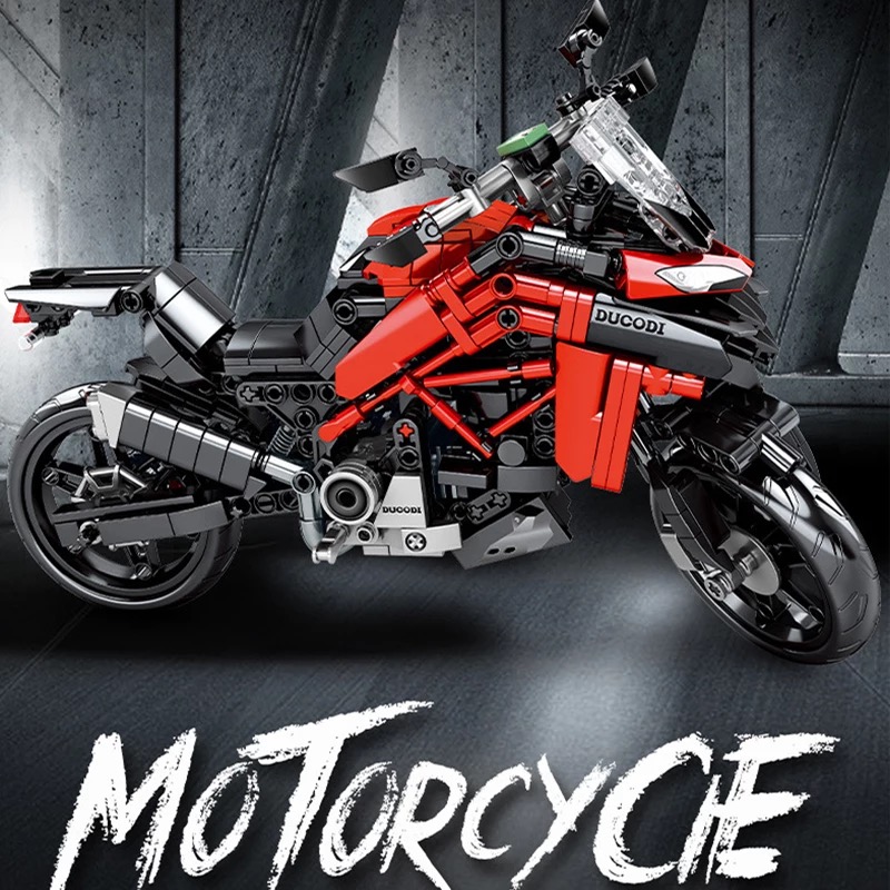 Moto Ducati compatible avec briques LEGO Technic – Image 2