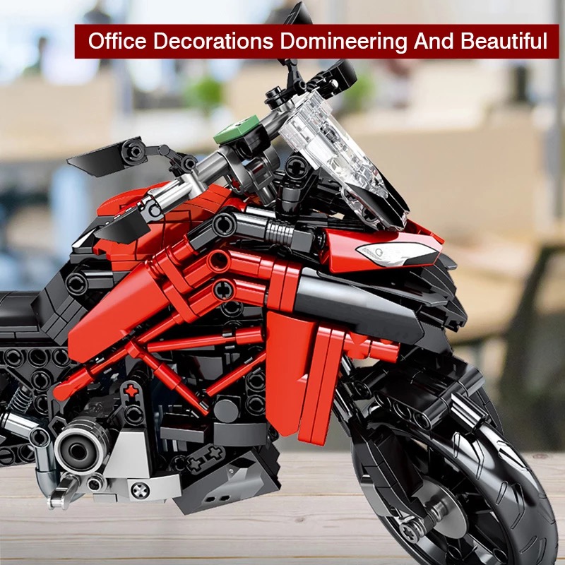 Moto Ducati compatible avec briques LEGO Technic – Image 4