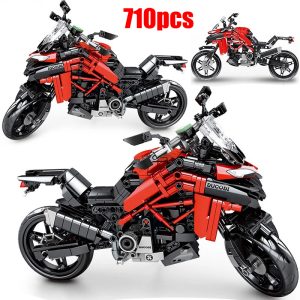 Moto Ducati compatible avec briques LEGO Technic