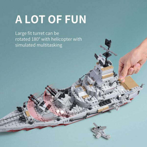 Lego Technic Ensemble de navires de guerre avec 25 styles différents – Image 2