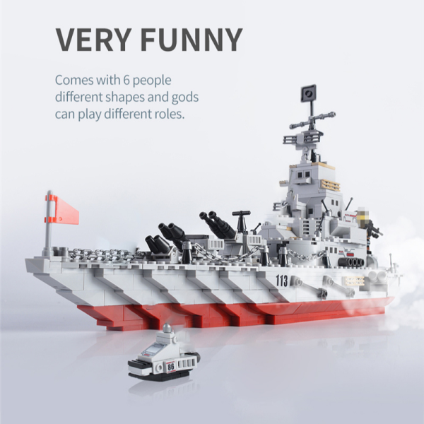 Lego Technic Ensemble de navires de guerre avec 25 styles différents – Image 4