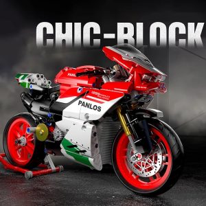 Moto Sport Panlos 1299 compatible avec briques LEGO Technic