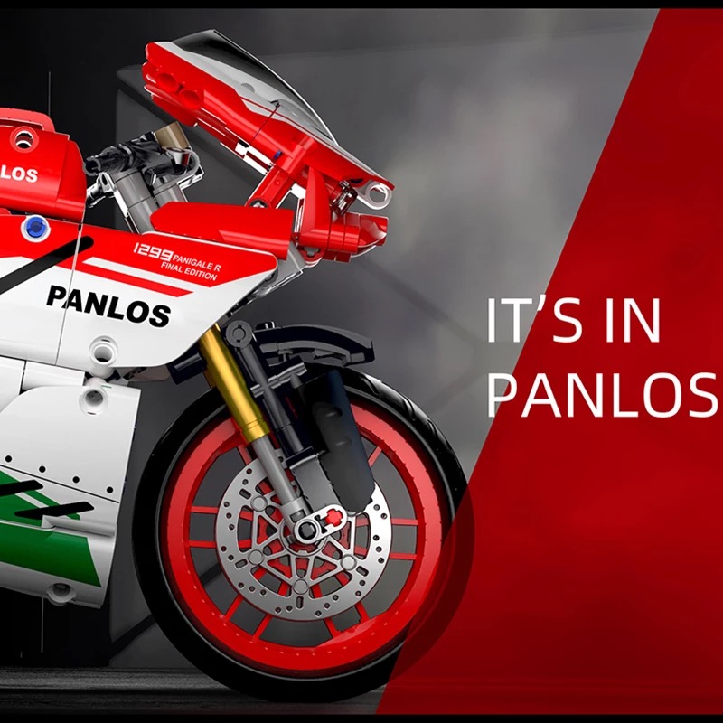 Moto Sport Panlos 1299 compatible avec briques LEGO Technic – Image 2