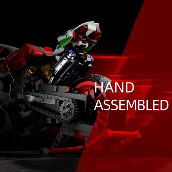 Moto Sport Panlos 1299 compatible avec briques LEGO Technic – Image 3