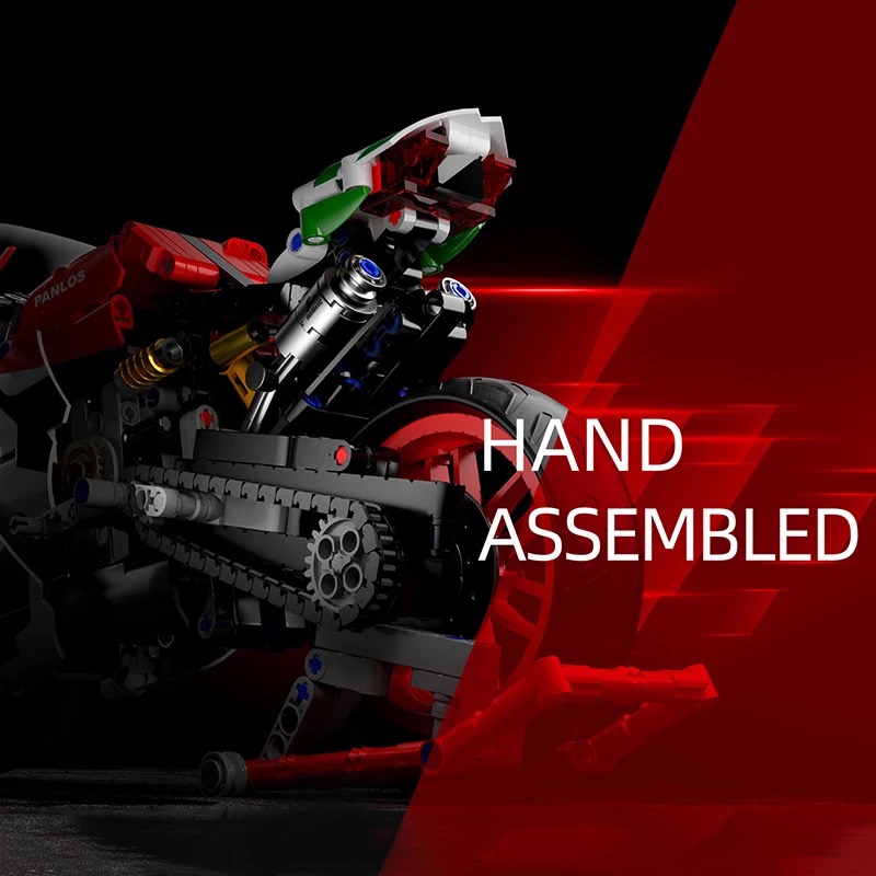 Moto Sport Panlos 1299 compatible avec briques LEGO Technic – Image 3