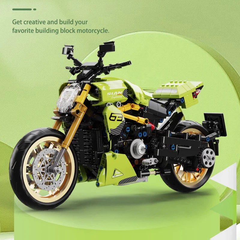 Sport SIAN NA12 compatible avec briques LEGO Technic – Image 2