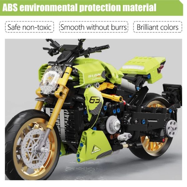 Sport SIAN NA12 compatible avec briques LEGO Technic – Image 5