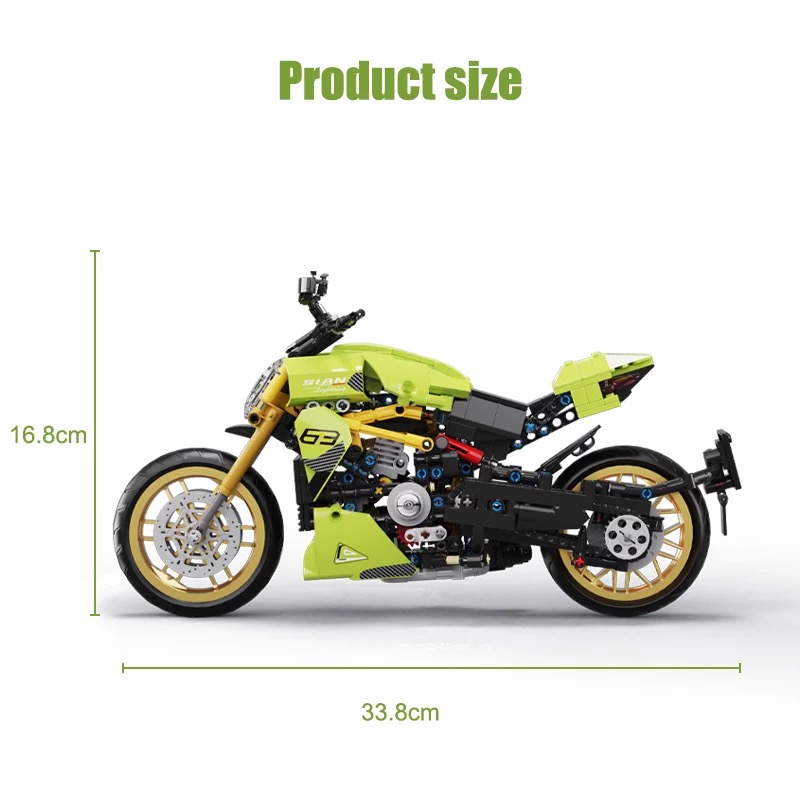 Sport SIAN NA12 compatible avec briques LEGO Technic – Image 6