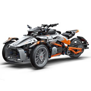 Moto Bombardier compatible avec briques LEGO Technic