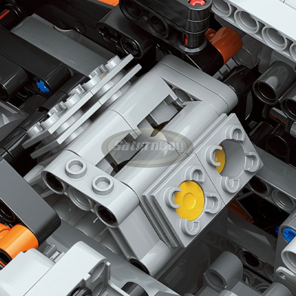 Moto Bombardier compatible avec briques LEGO Technic – Image 6