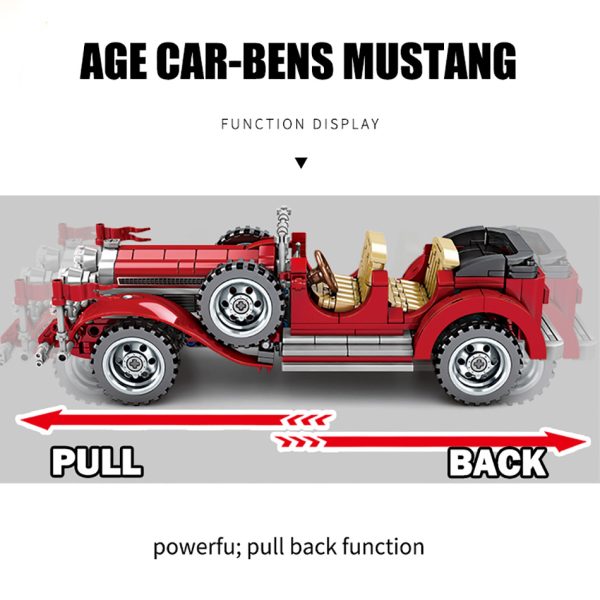 Lego Technic Voiture – Vintage Ford Mustang – Image 2