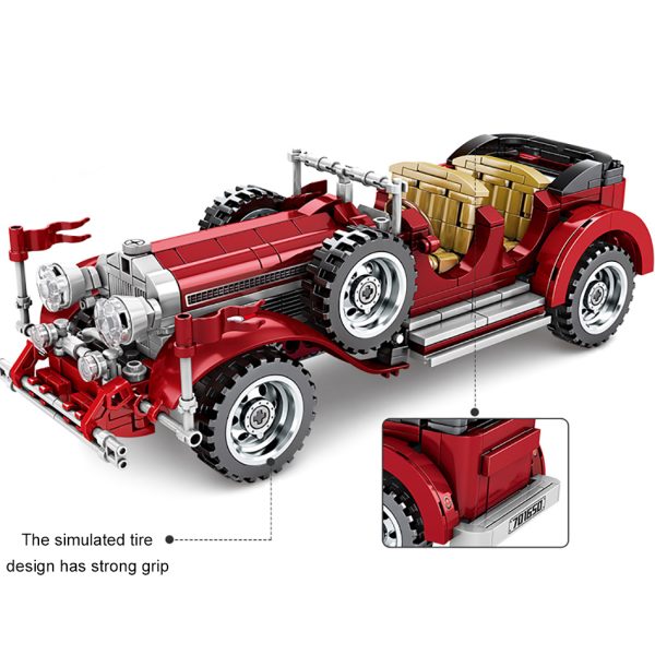 Lego Technic Voiture – Vintage Ford Mustang – Image 3