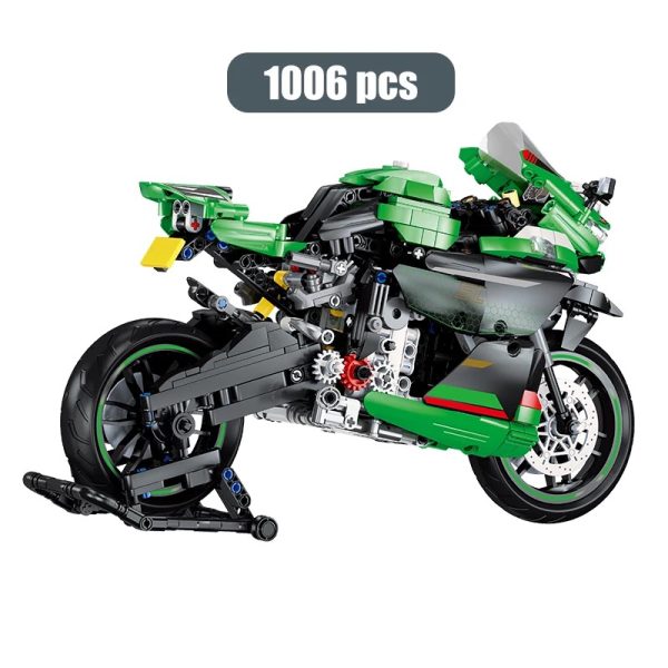Lego Technic Kawasaki ZX-2SR – Image 6