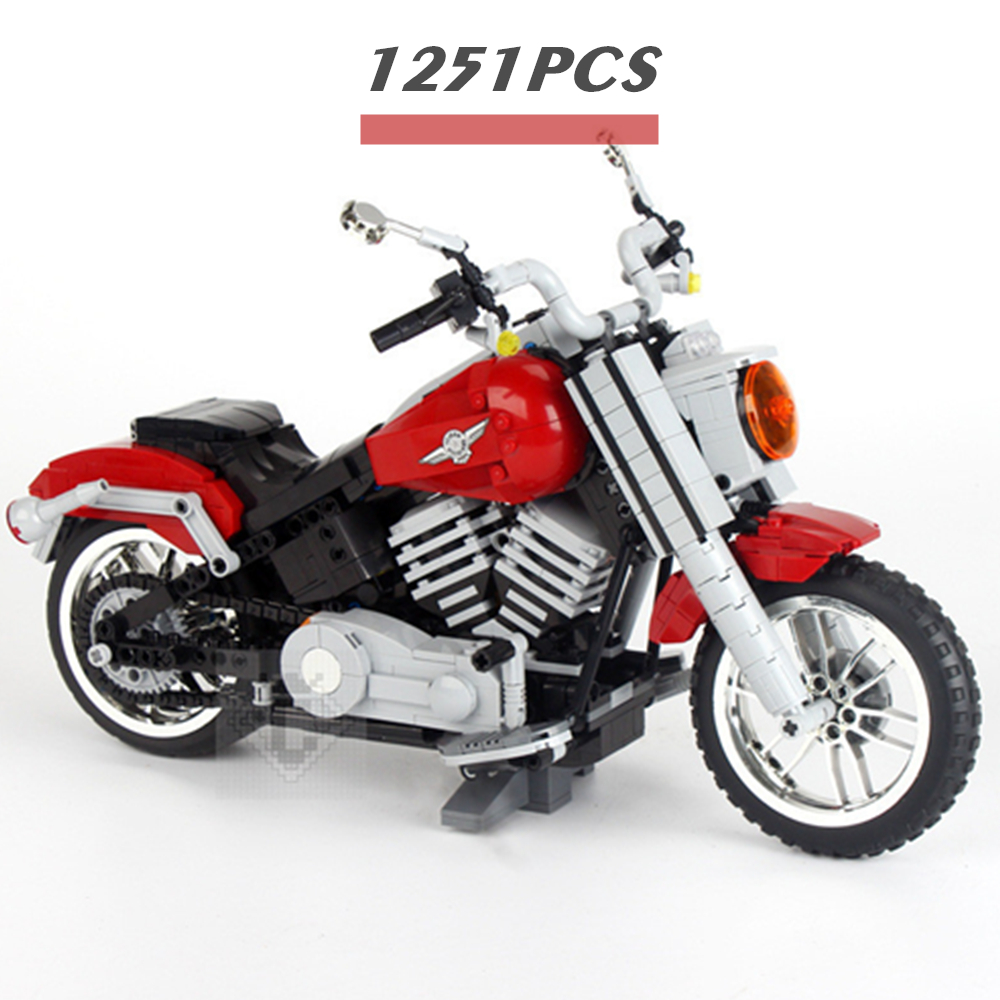 Moto pour enfants compatible avec briques LEGO Technic – Image 3