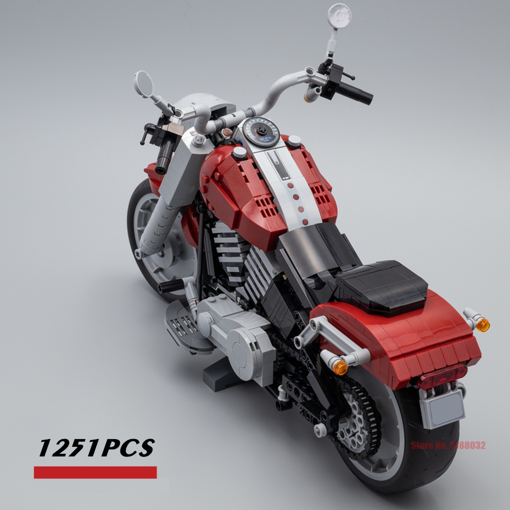 Moto pour enfants compatible avec briques LEGO Technic