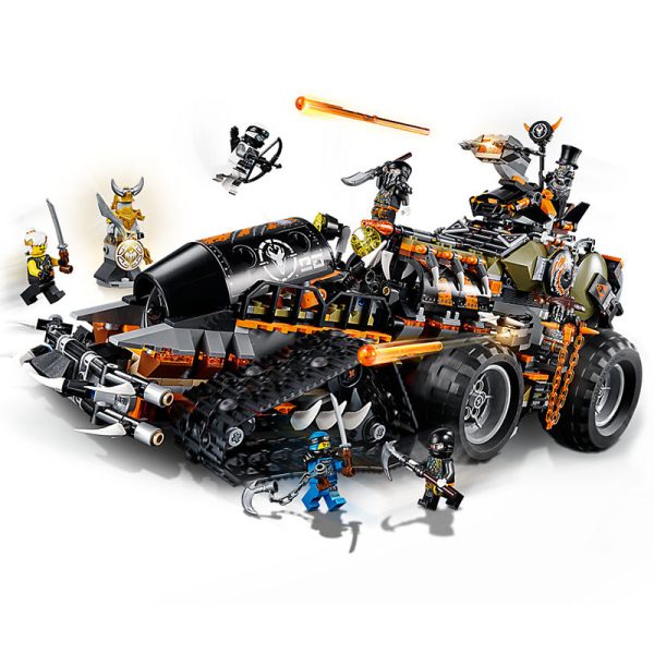 Lego Technic Voiture de chasse avec 8 Figurines – Image 3