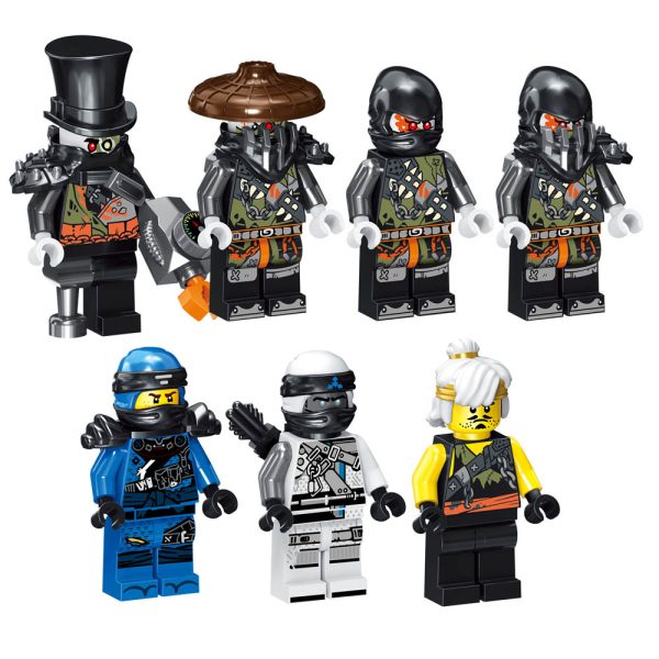 Lego Technic Voiture de chasse avec 8 Figurines – Image 6