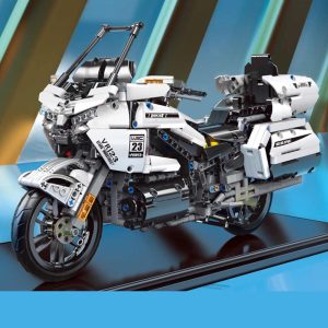 Moto Honda Speed Champions compatible avec briques LEGO Technic