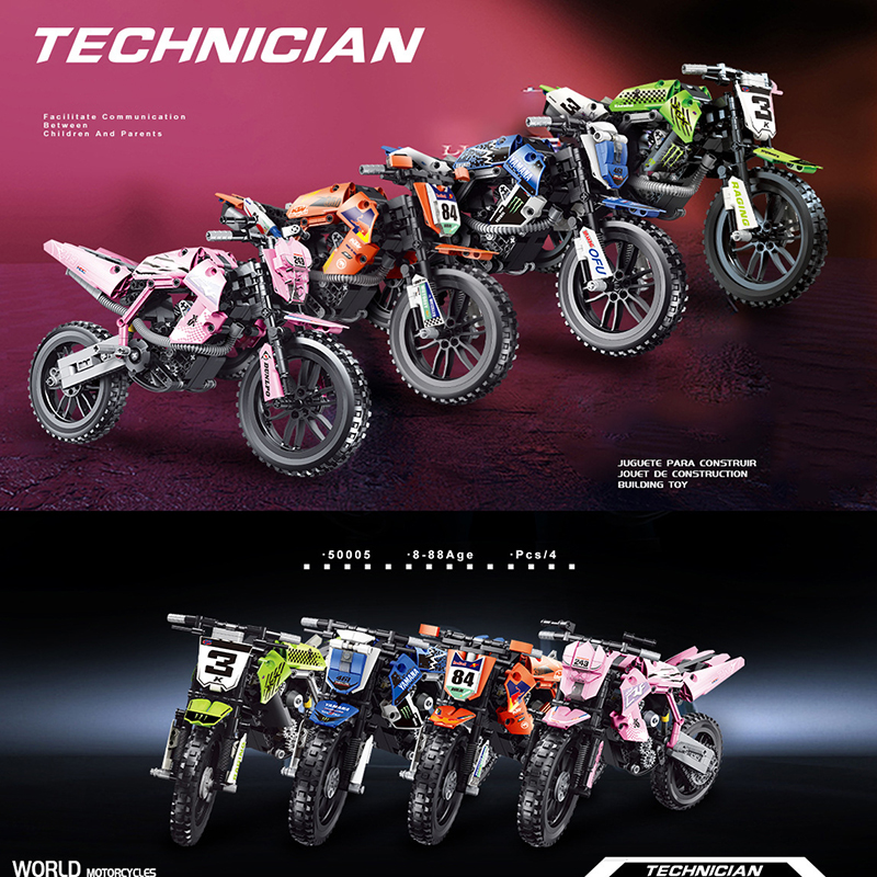 Kawasaki WR 450 F compatible avec briques LEGO Technic – Image 3