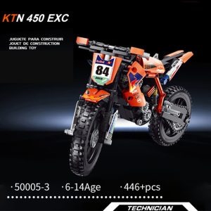 Moto Kawasaki KTN 450 EXC compatible avec briques LEGO Technic