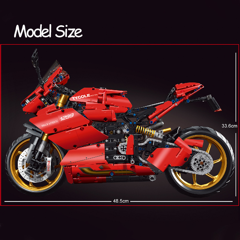 Lego Technic Moto – T1299 Grande Taille – Image 3