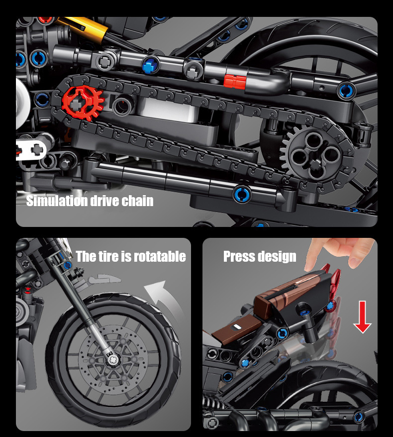 City Speed Champion V6 compatible avec briques LEGO Technic – Image 5