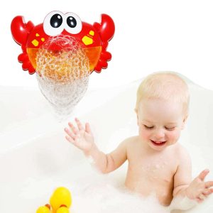 Jouets bébé - Crabe à bulles de bain