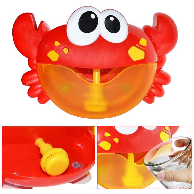 Jouets bébé - Crabe à bulles de bain – Image 2
