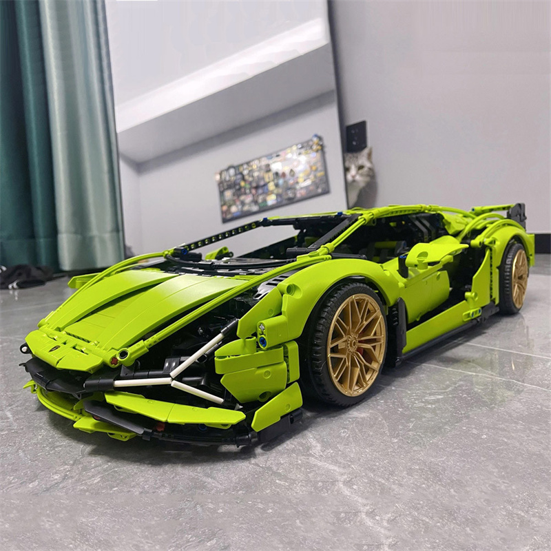 Lamborghini Compatible avec briques LEGO Technic - 3696pcs – Image 2