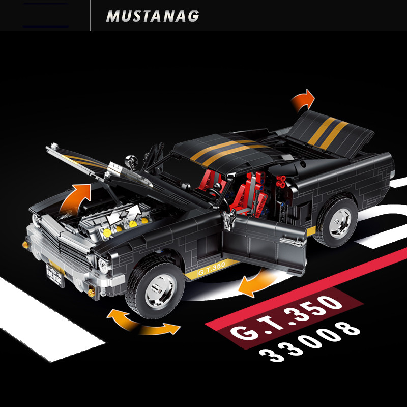 Doge GT350 compatible avec briques LEGO Technic - 1817 Pcs – Image 2