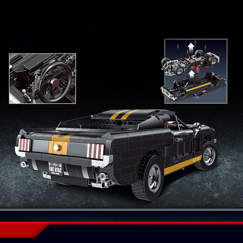 Doge GT350 compatible avec briques LEGO Technic - 1817 Pcs – Image 4