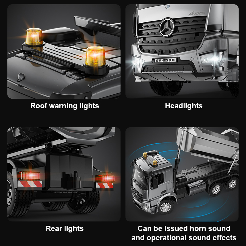 Camion télécommandé Mercedes E590 1/20 – Image 3