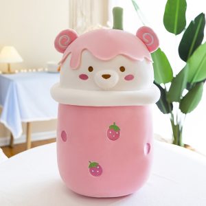 Bubble Tea - Ours en peluche Rose de 25-40cm