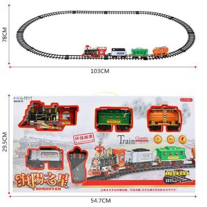 Train télécommandé 1/28 Rouge