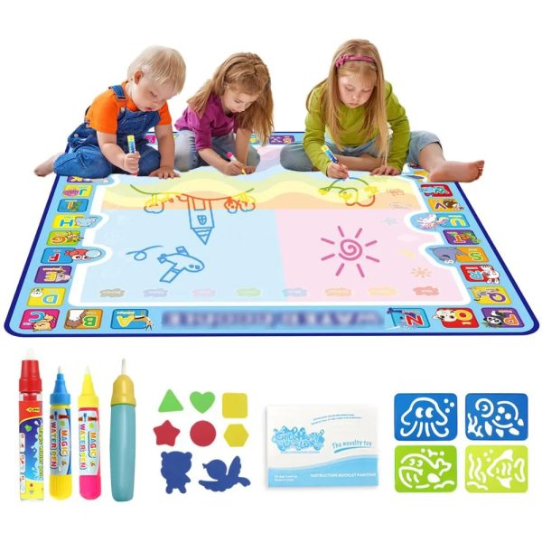 Jouets éducatifs - Tapis de gribouillage à colorier