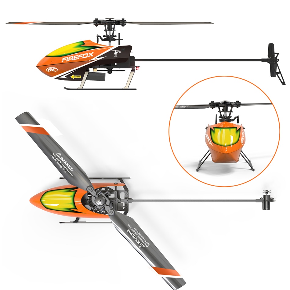 Avion télécommandé - Hélicoptère E129 de 4 ailes – Image 2