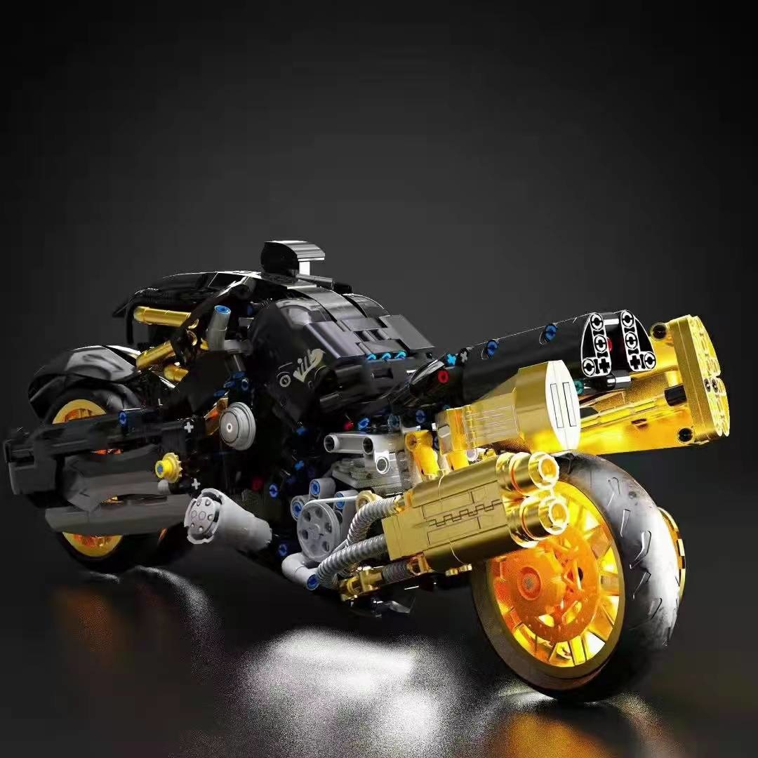 Moto Final Fantasy compatible avec briques LEGO Technic – Image 2