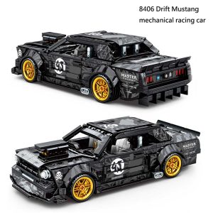 Lego Technic Voiture Ford Munstang Pull Back Voiture