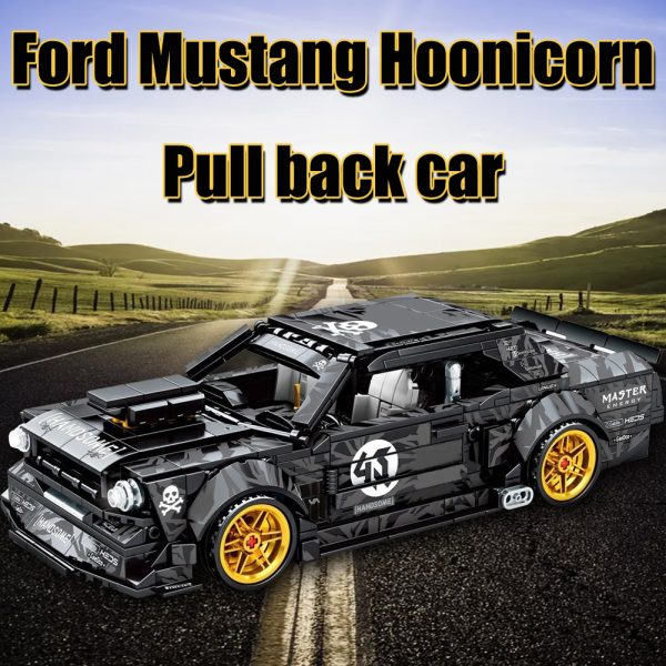 Lego Technic Voiture Ford Munstang Pull Back Voiture – Image 5