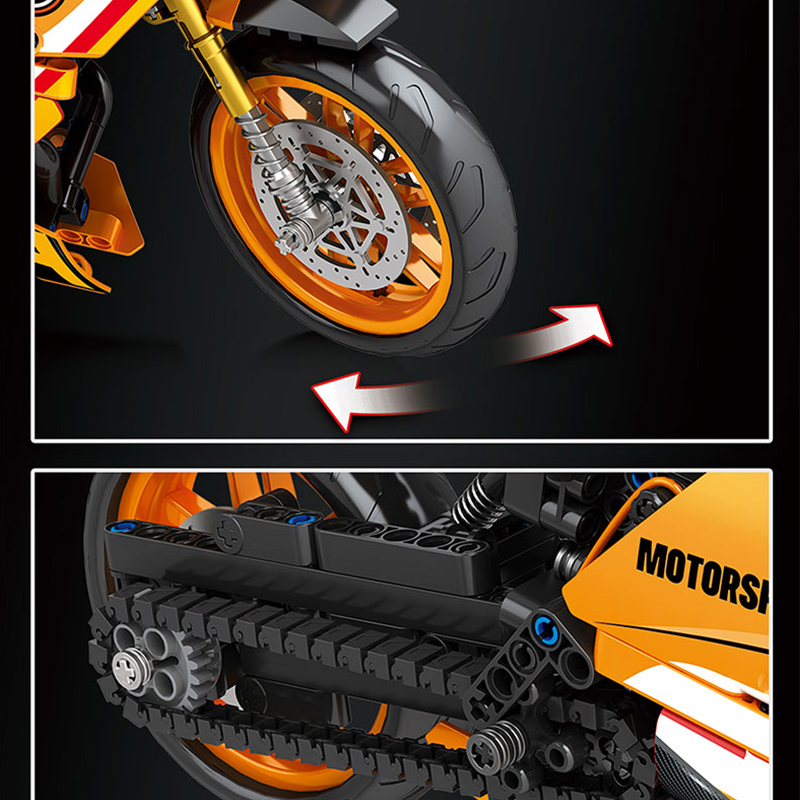 Motor sport Speed HP compatible avec briques LEGO Technic – Image 4