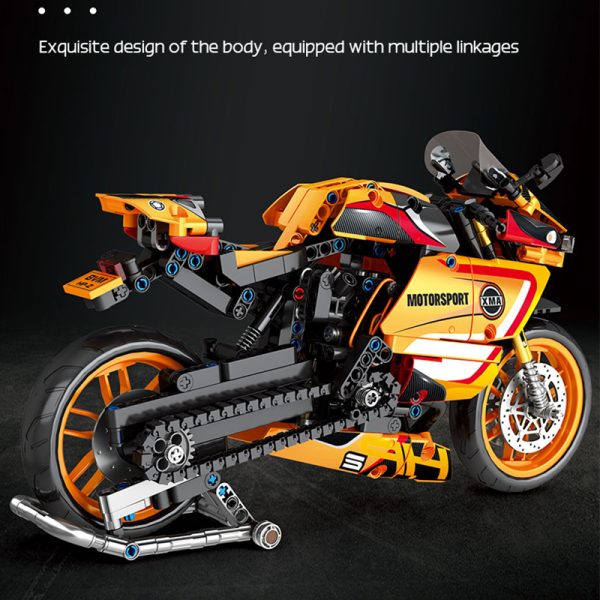Motor sport Speed HP compatible avec briques LEGO Technic – Image 5